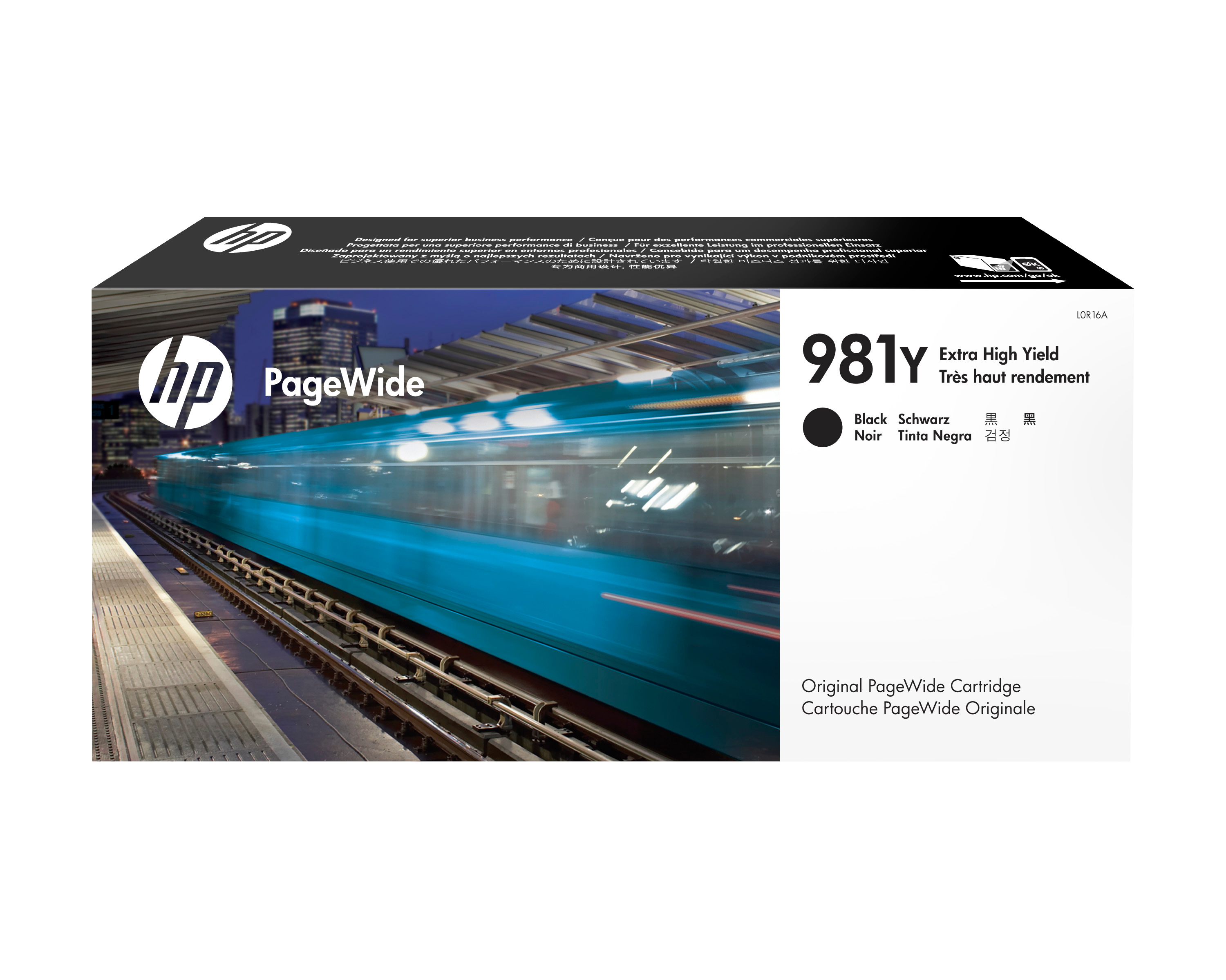 HP 981Y original Extra High Yield Black PageWide Cartridge L