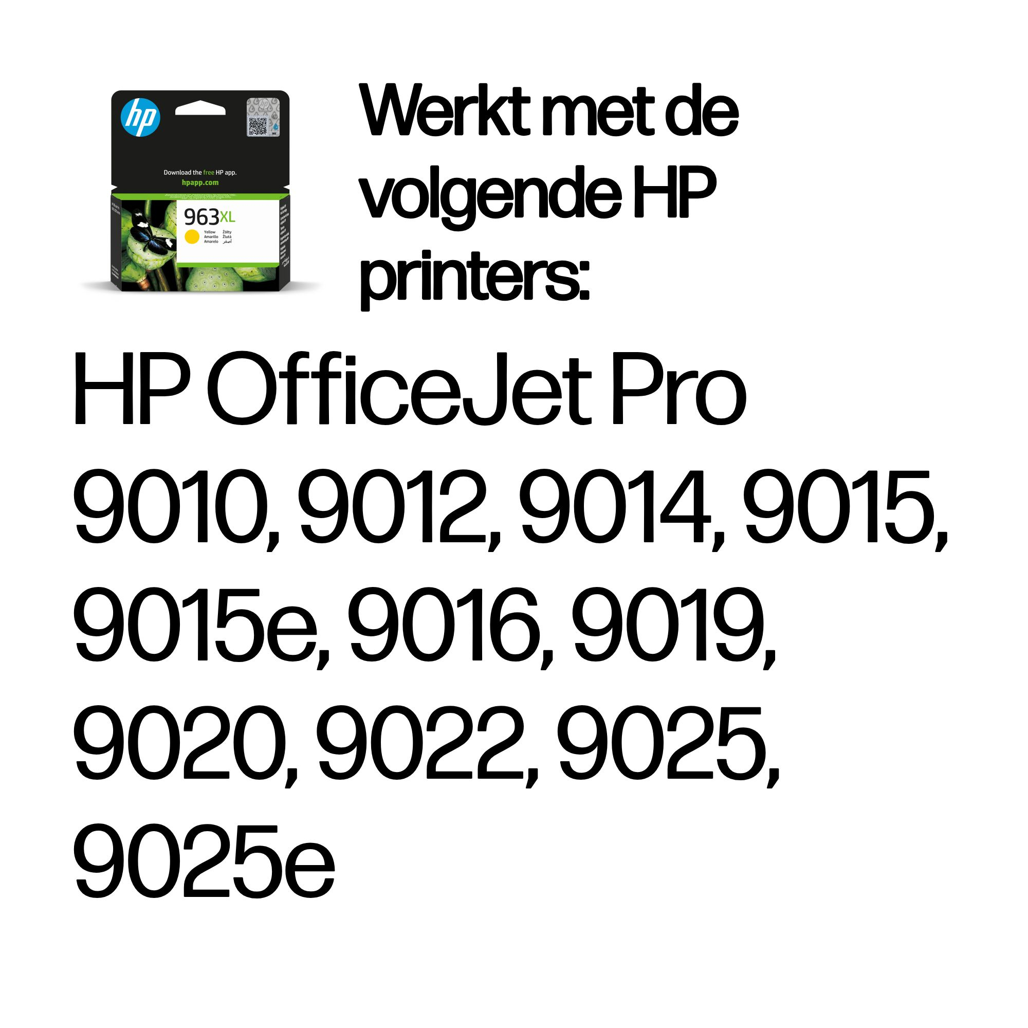 HP 963XL High Yield Yellow Original Ink Cartridge