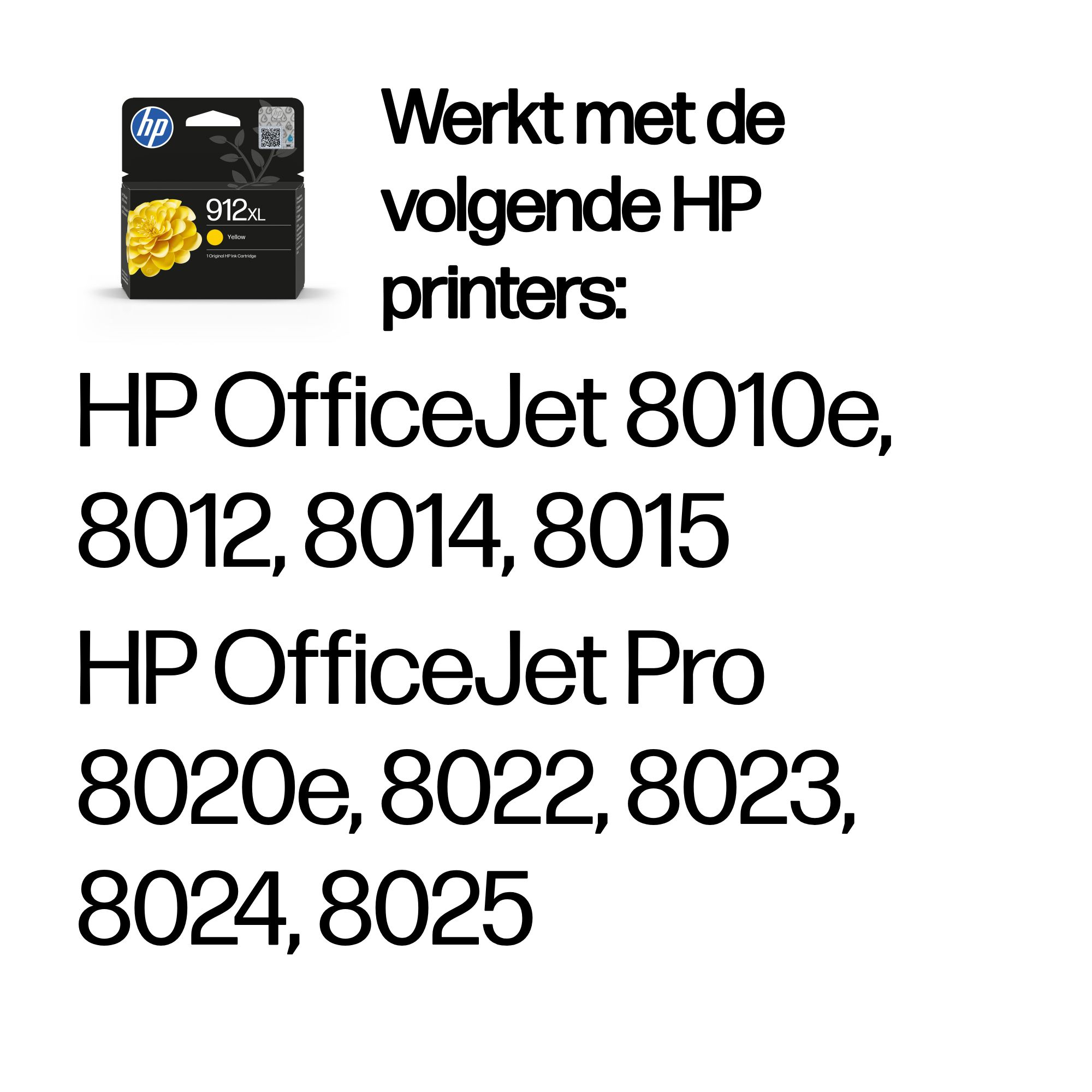 HP 912XL High Yield Yellow Ink