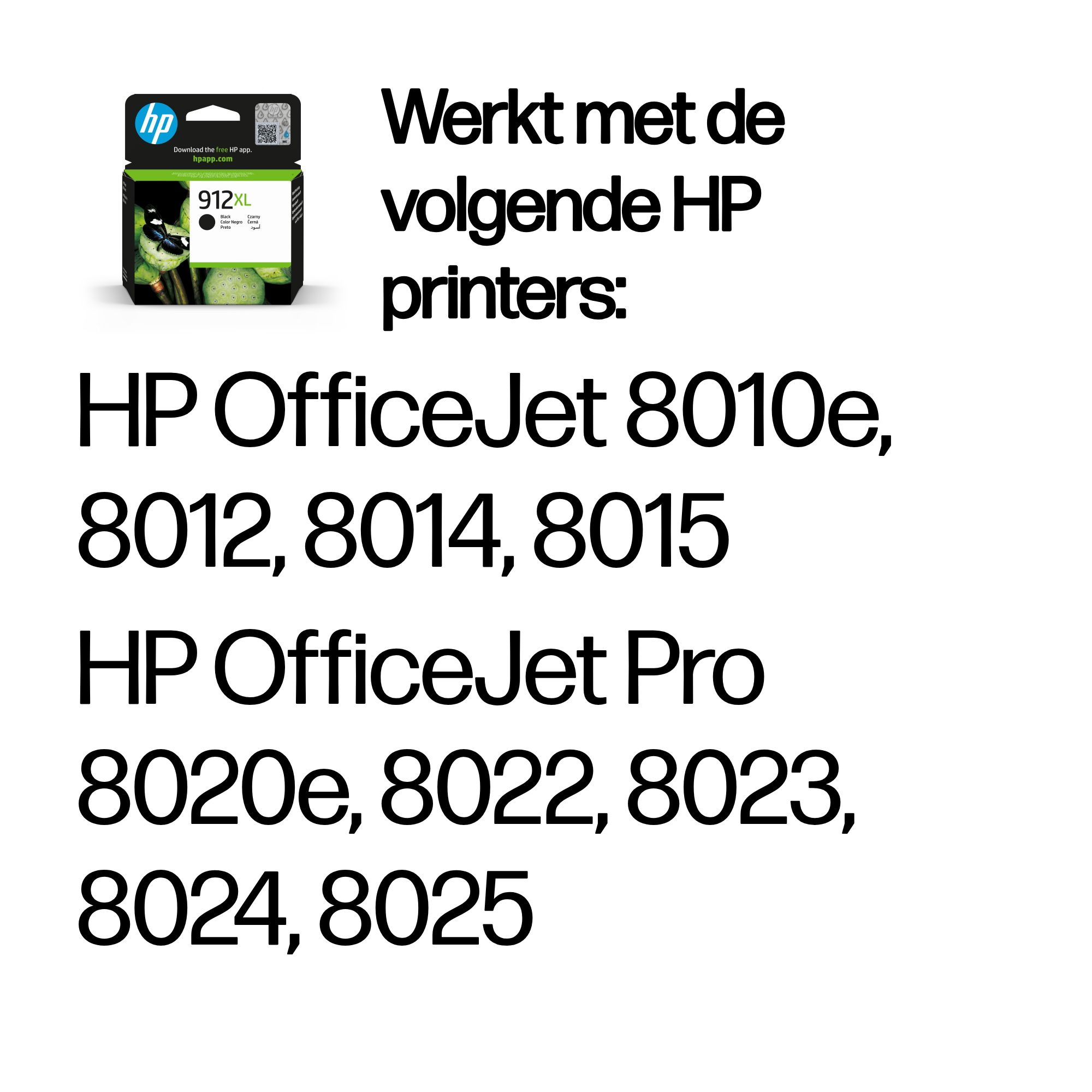HP 912XL High Yield Black Ink