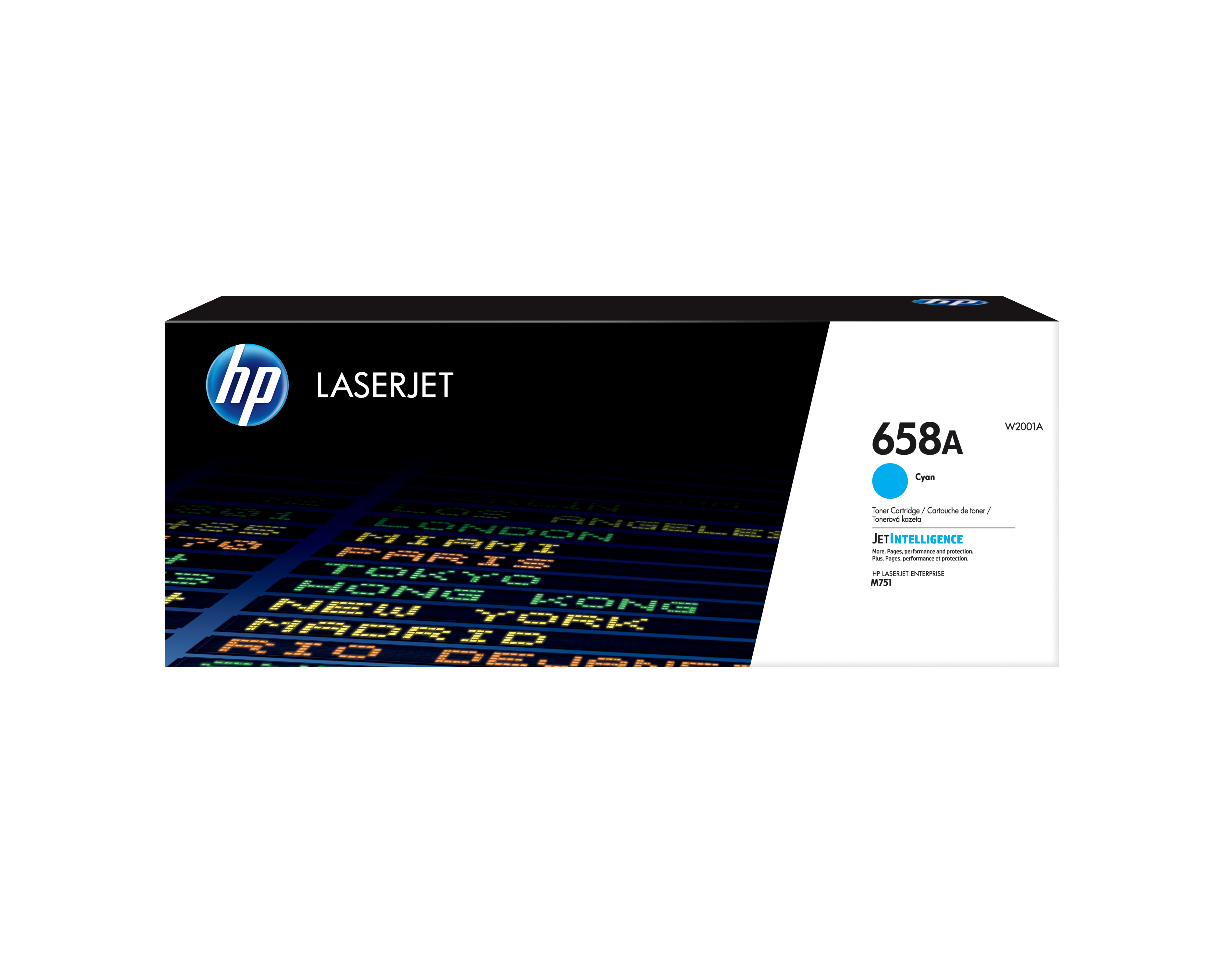 HP 658A Cyan LaserJet Toner Cartridge