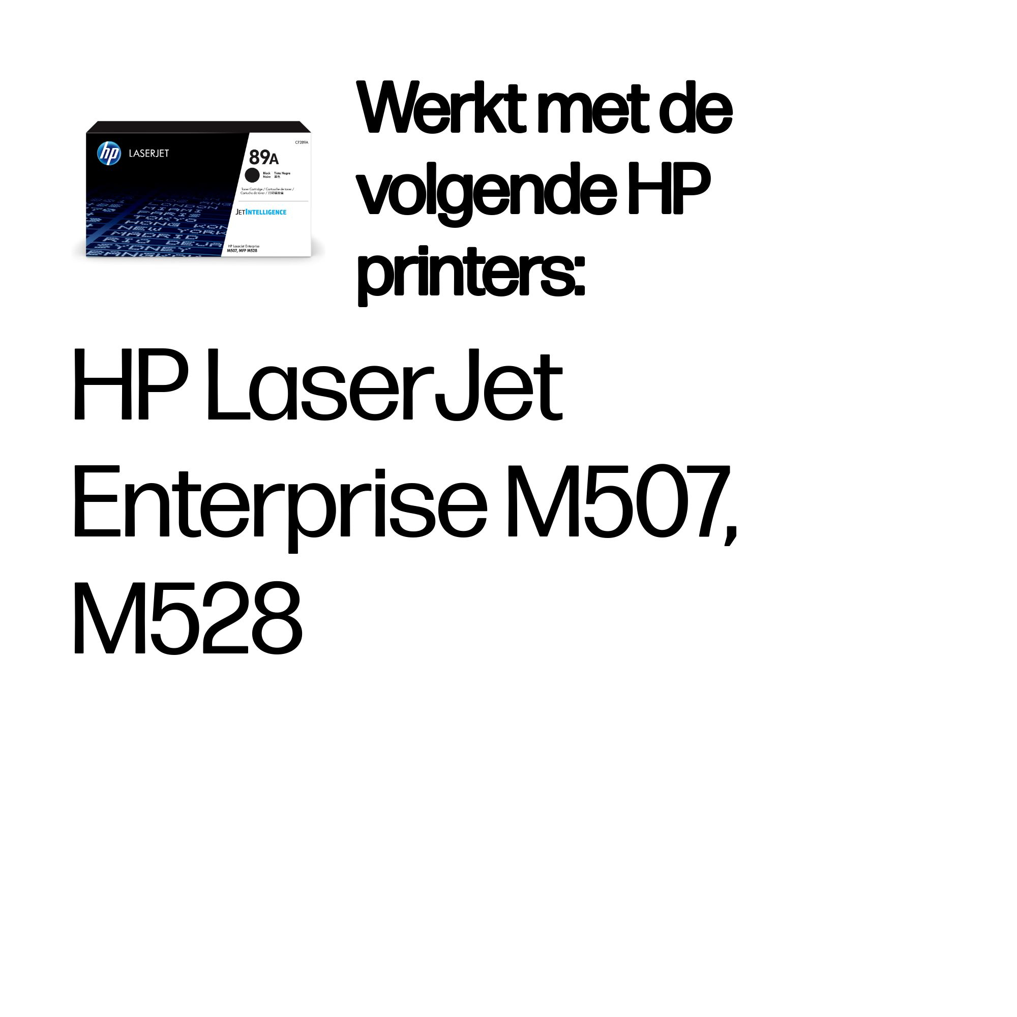HP 89A Black LaserJet Toner Cartridge