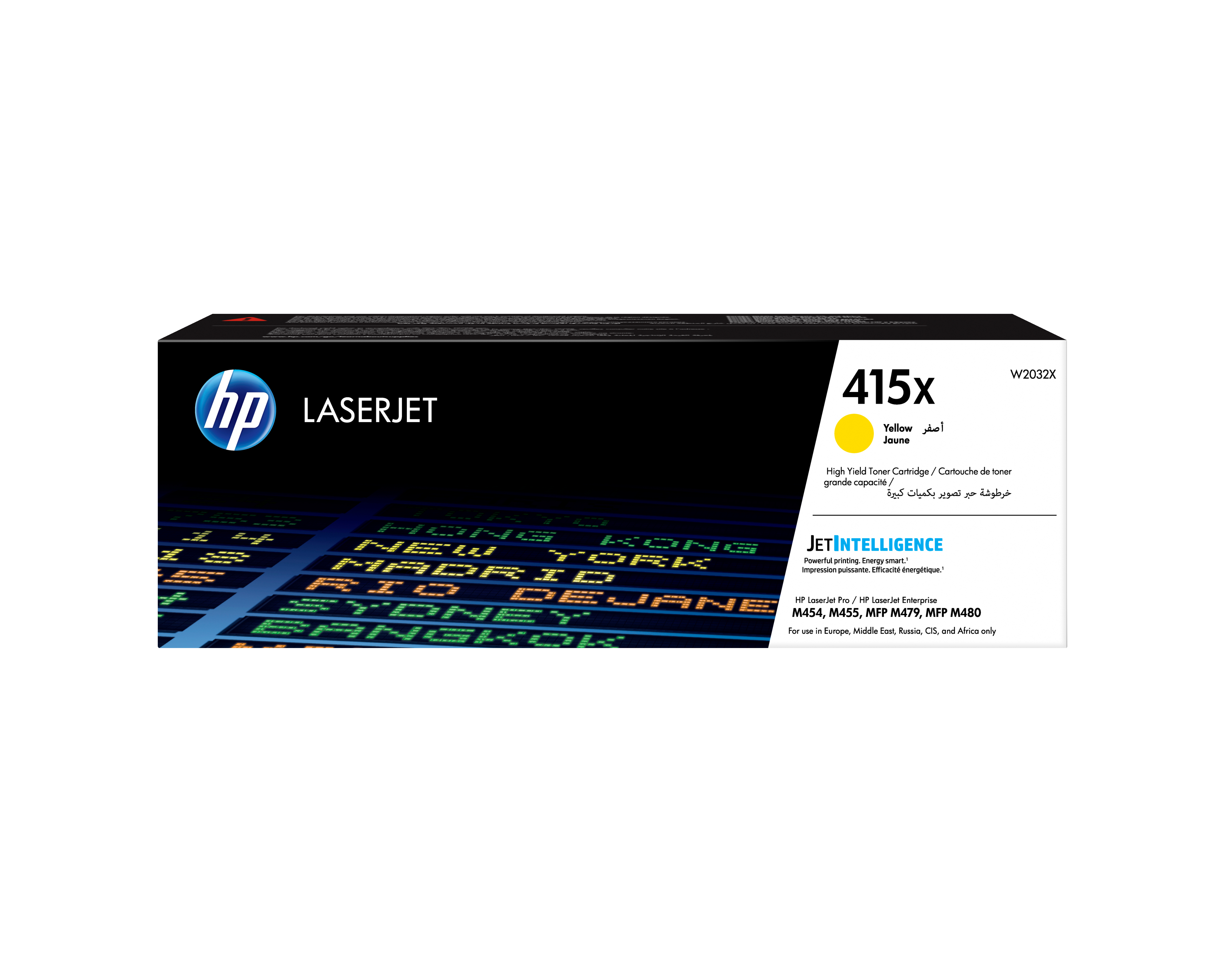 HP 415X Yellow LaserJet Toner Cartridge