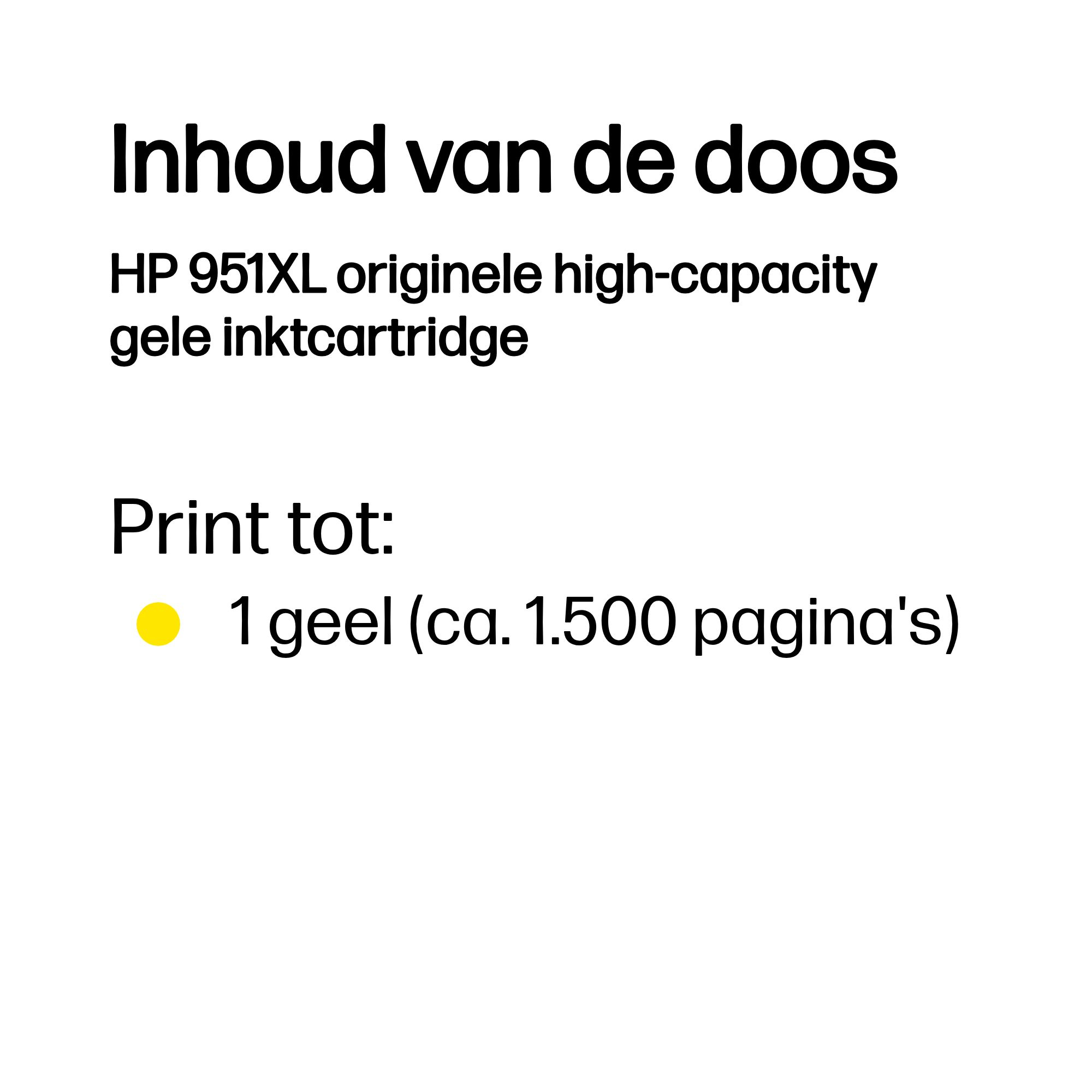 HP 951XL original Ink cartridge CN048AE 301 yellow high capa