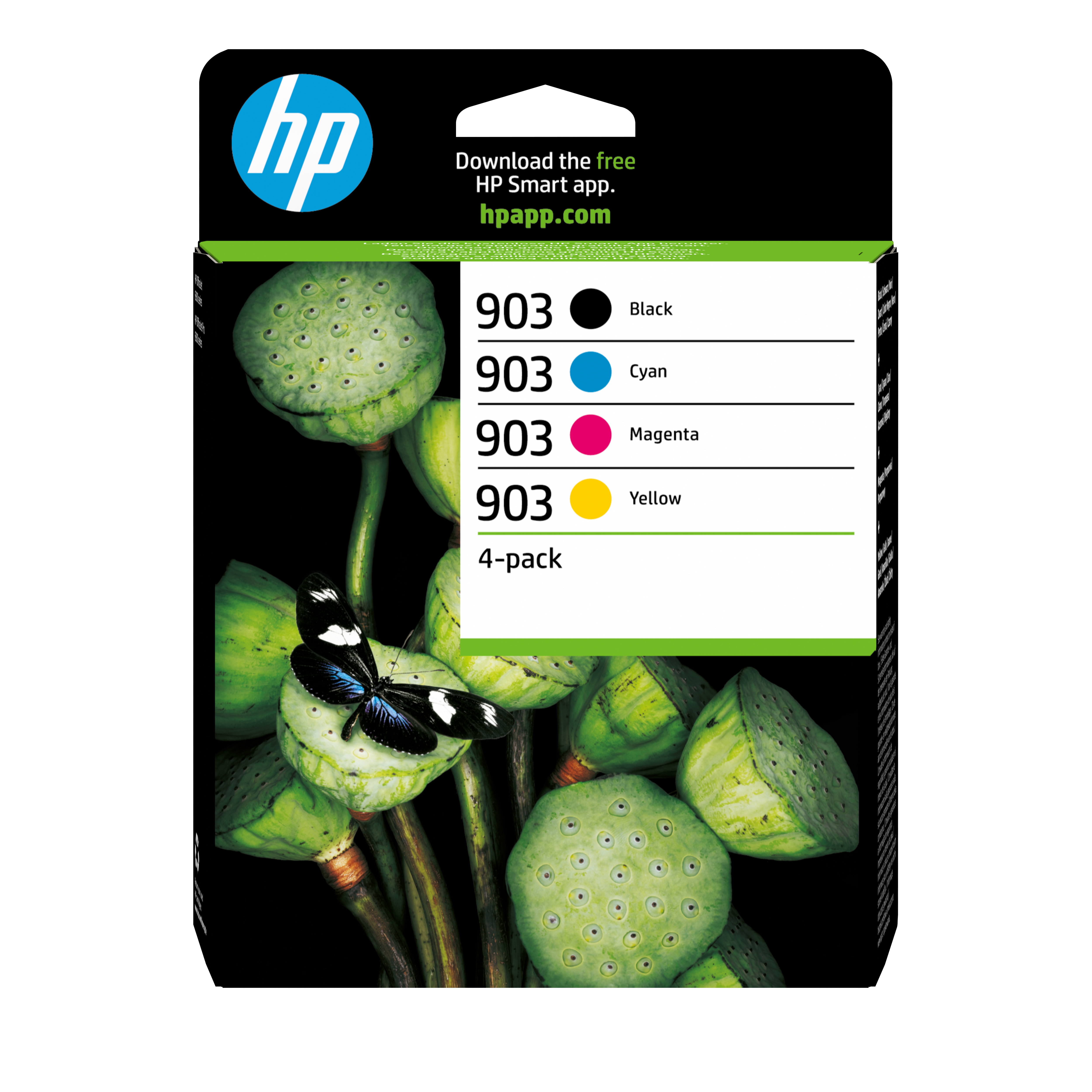 HP 903 CMYK Original Ink Cartridge 4-Pack HP 903 CMYK Original Ink Cartridge 4-Pack