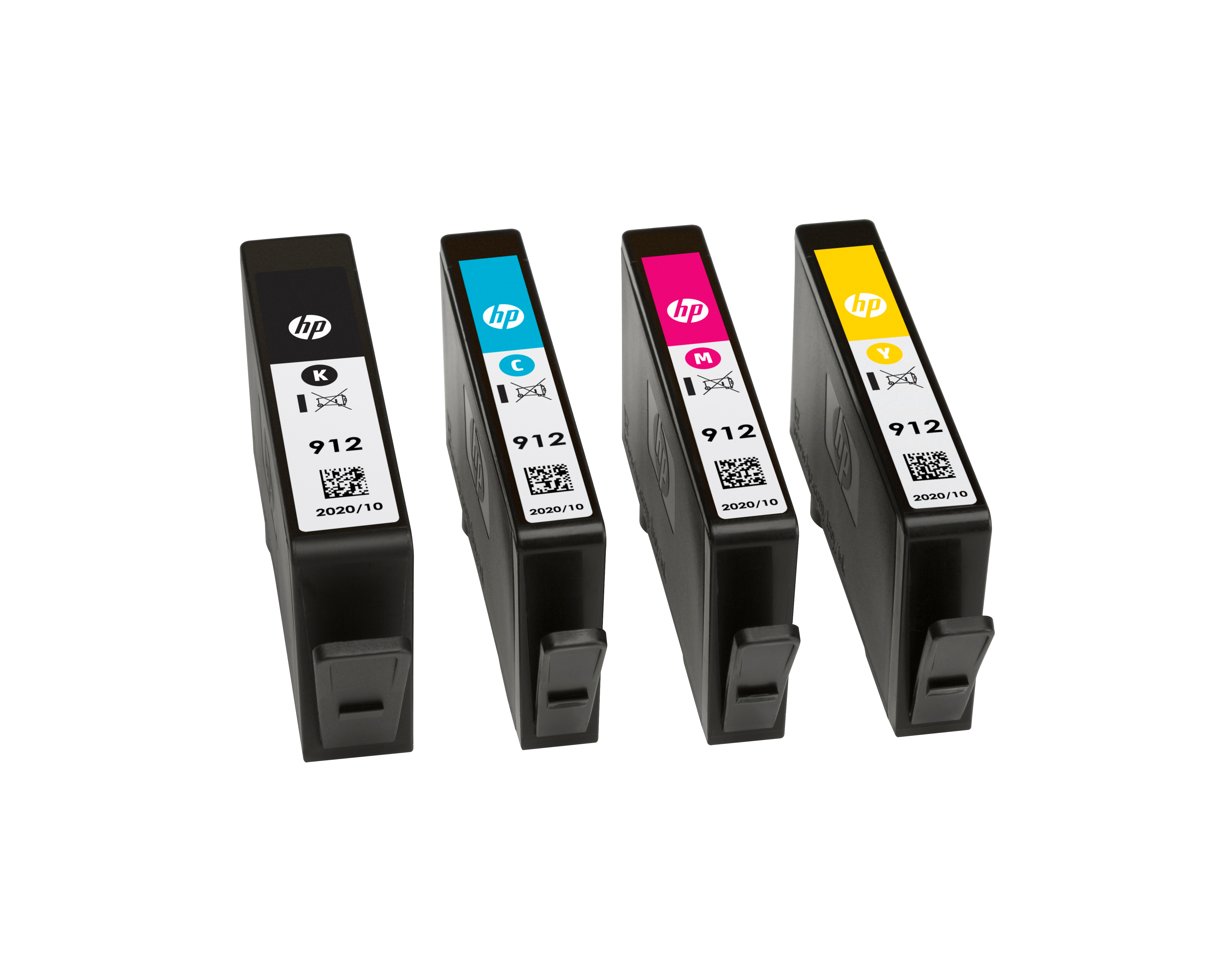HP 912 CMYK Original Ink Cartridge 4-Pack