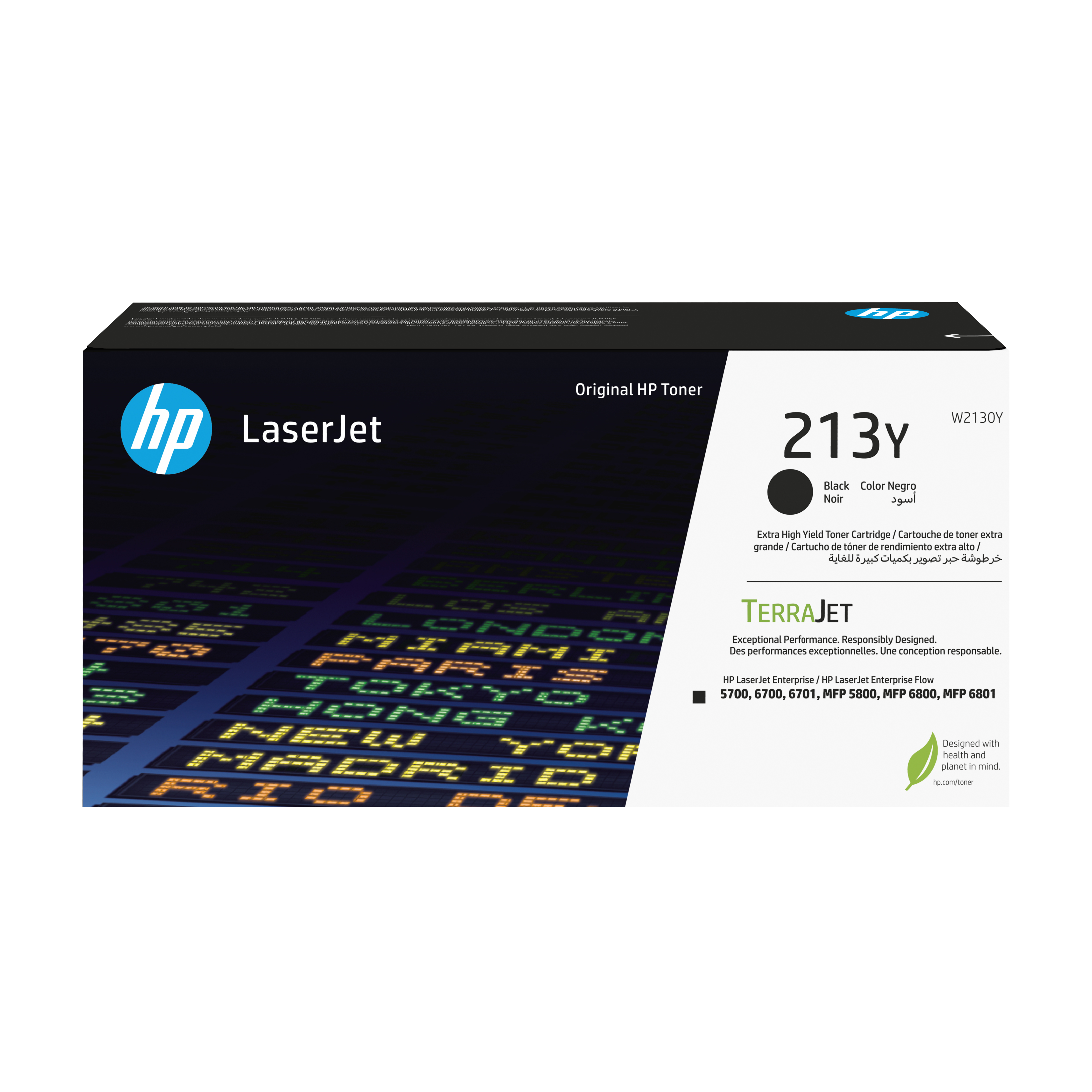 HP 213Y Black Original LaserJet Toner Cartridge