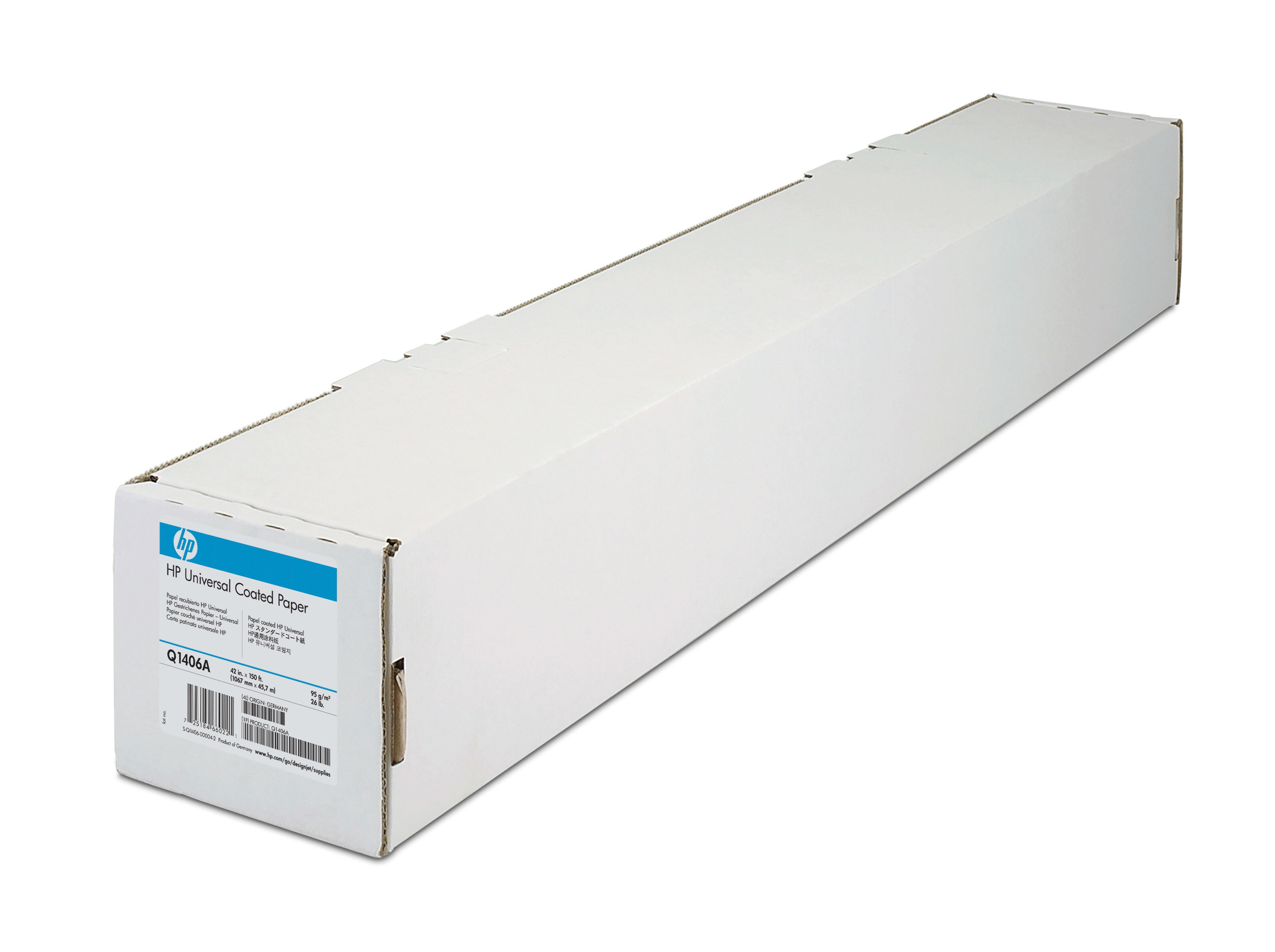 HP Coated paper inktjet 90g/m2 1067mm x 45.7m 1 rol 1-pack