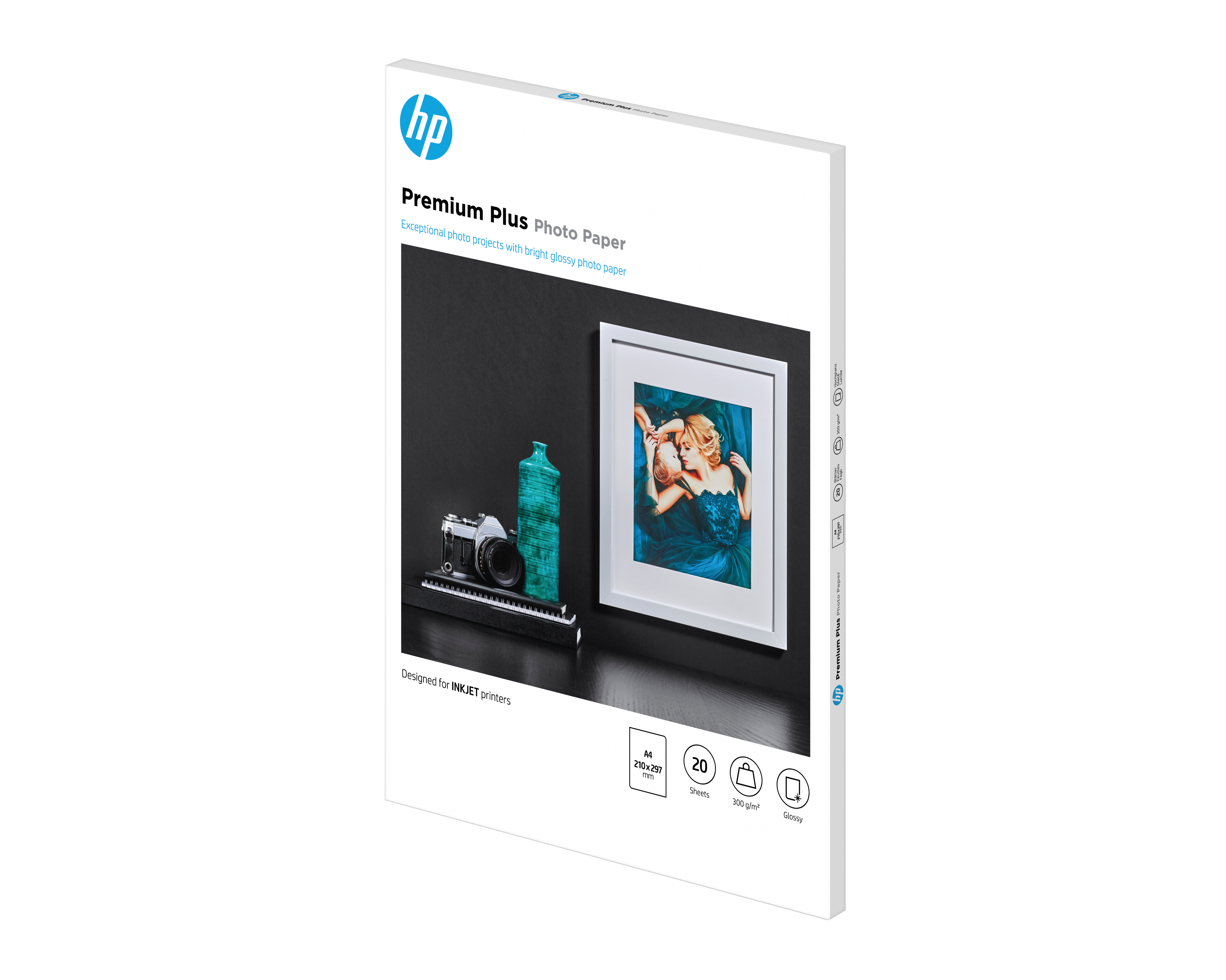HP original CR672A Premium Plus Glossy Photo Paper CR672A wh