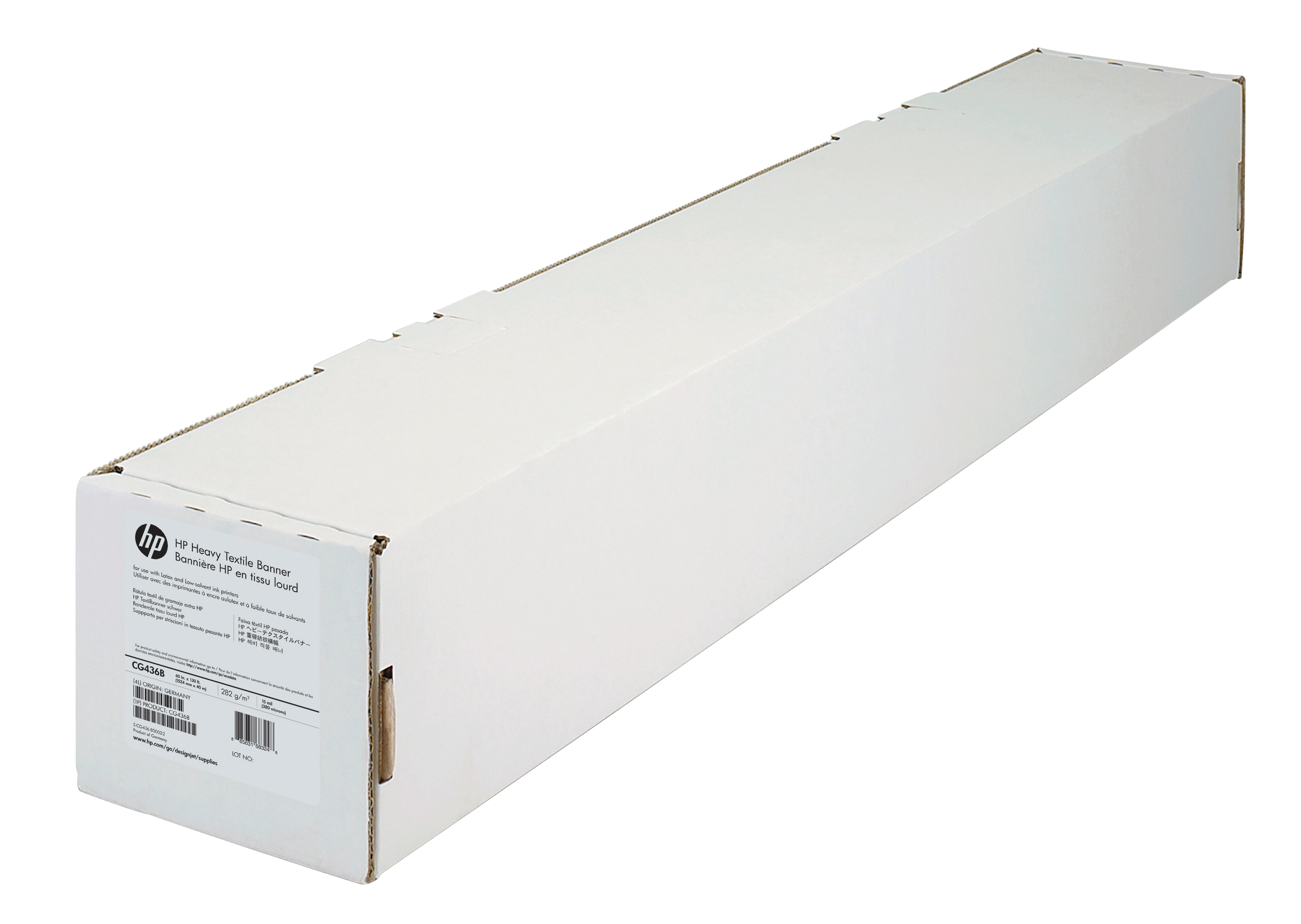 HP Heavy Textile Banner 280g/m2 1524mm x 40m 1 rol 1-pack