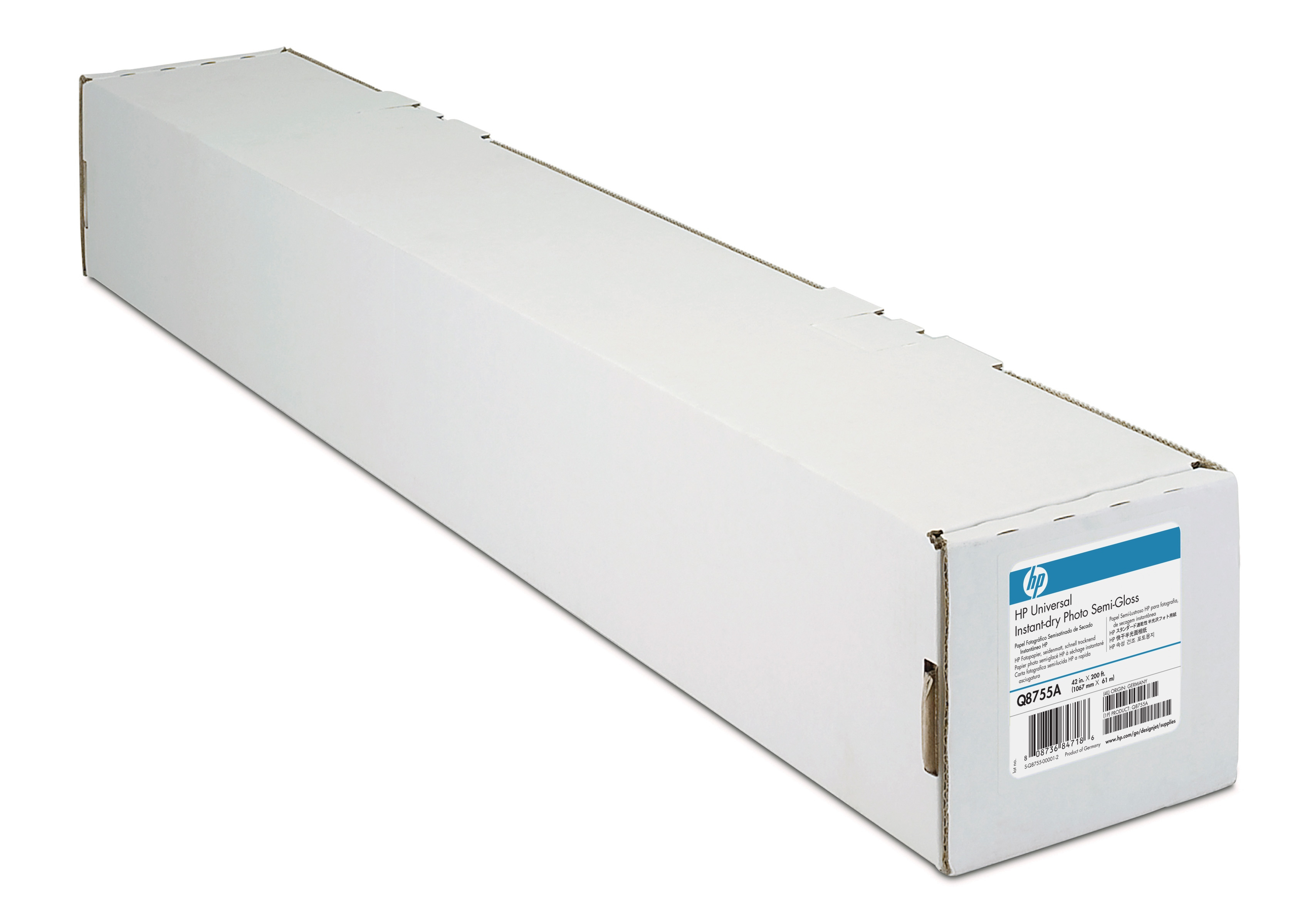 HP Universal photo semi gloss paper inktjet 190g/m2 914mm x