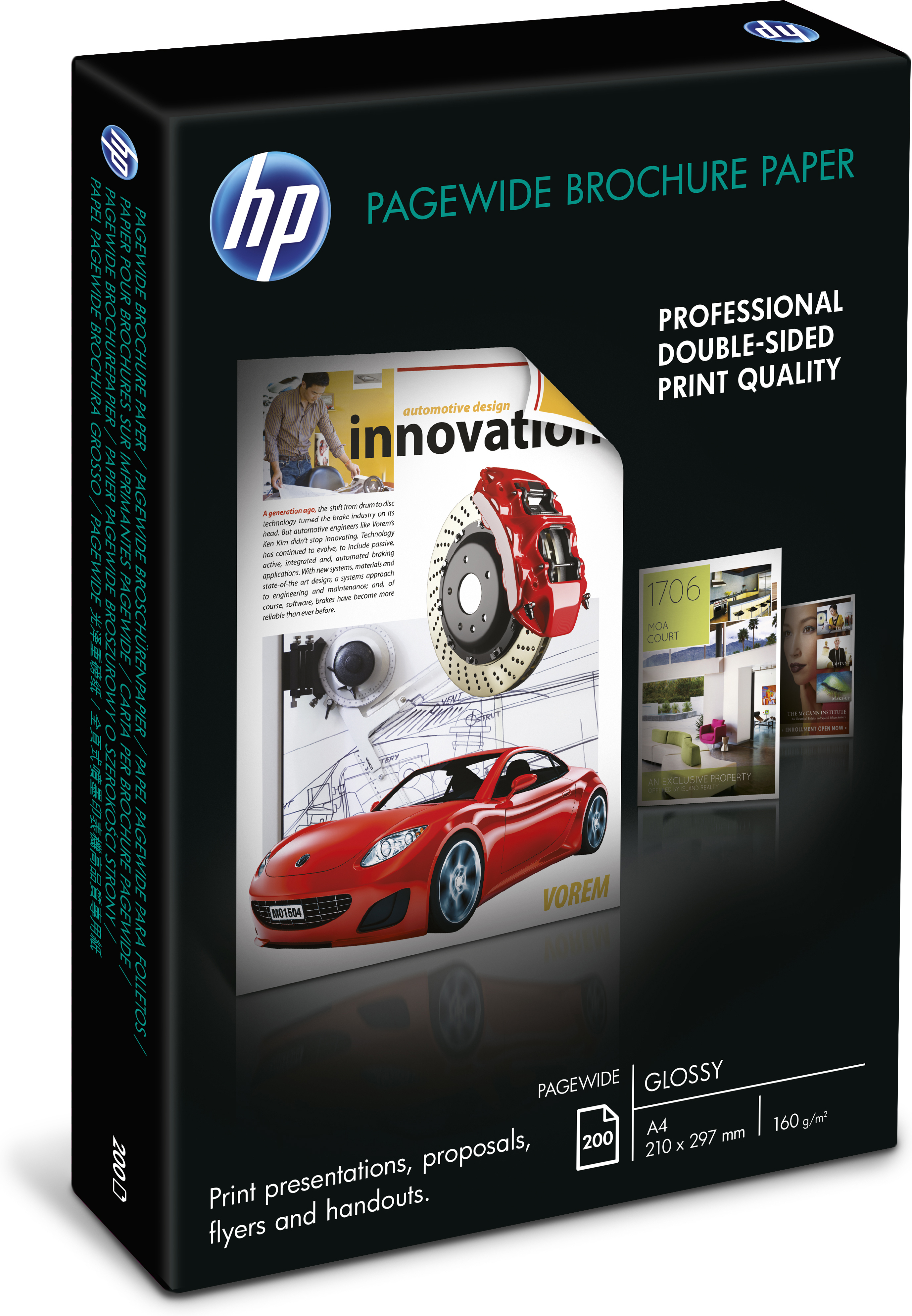HP PageWide Bro GL A4 200p Papier