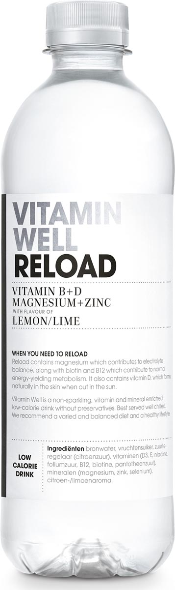 VITAMIN WELL LEMON/LIME PK12