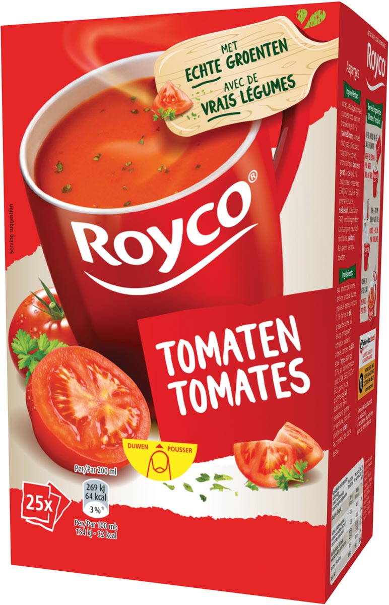 ROYCO SOEP CLASSIC TOMAAT PK25