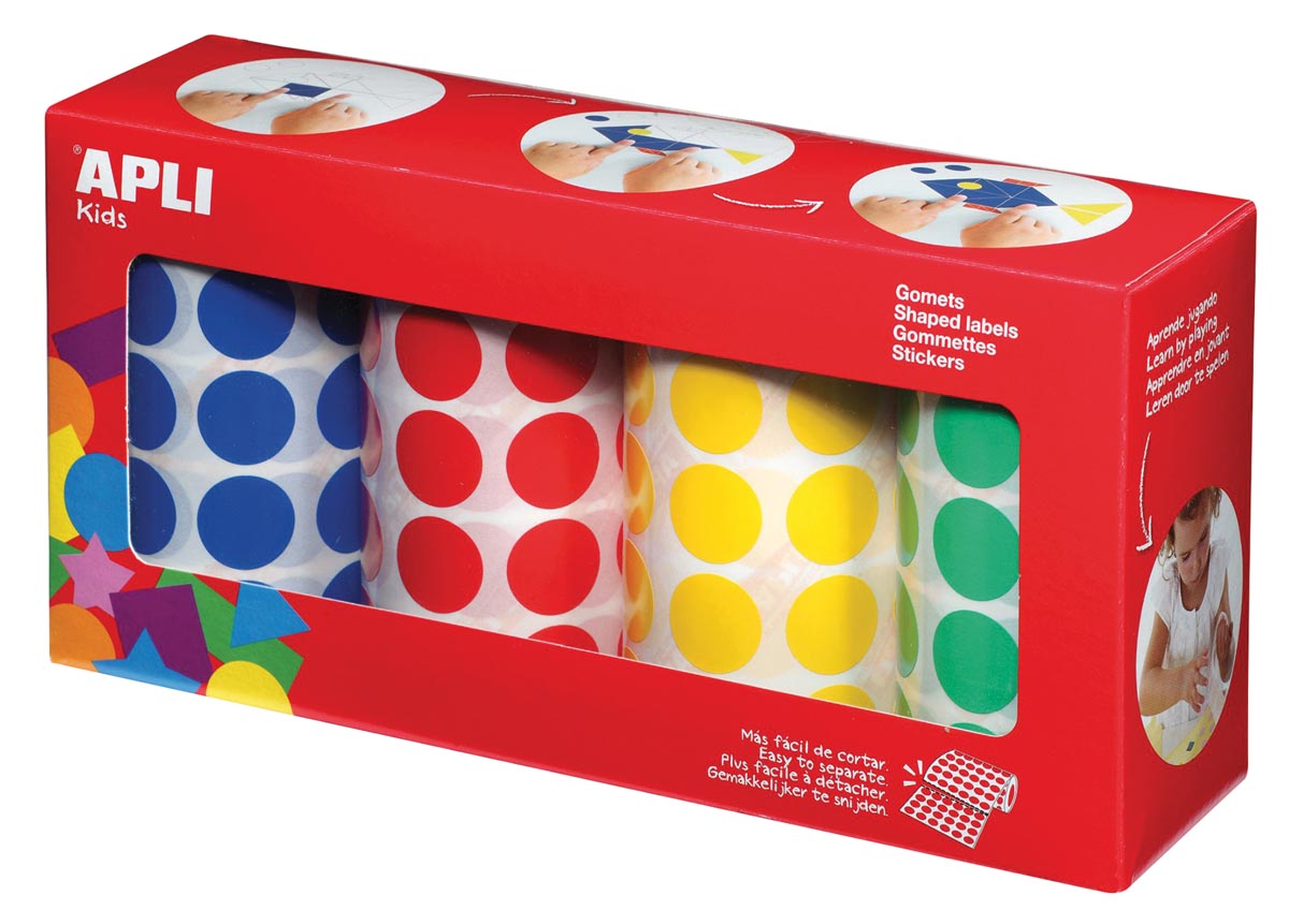 APLI KIDS STICKERS XL 20MM 4X