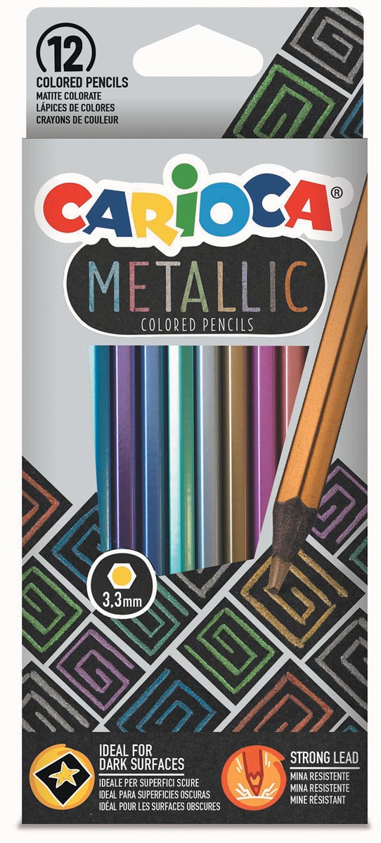 CARIOCA KLEURPOTL METAL DS12
