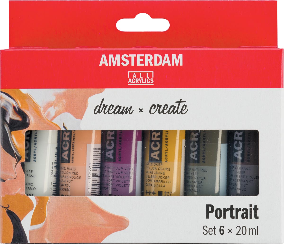 ACRYLVERF 20ML 6X PORTRET