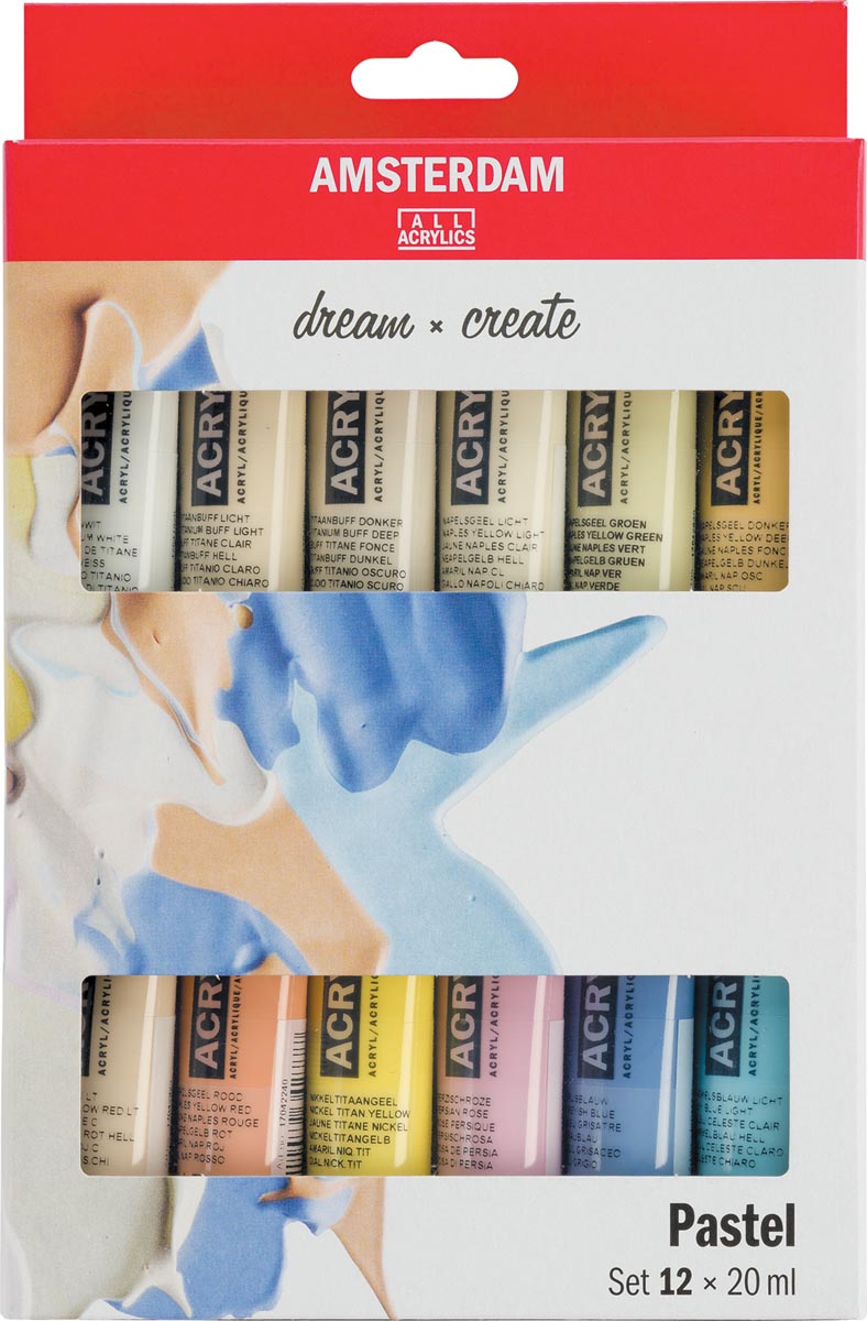 ACRYLVERF 20ML 12X PASTEL