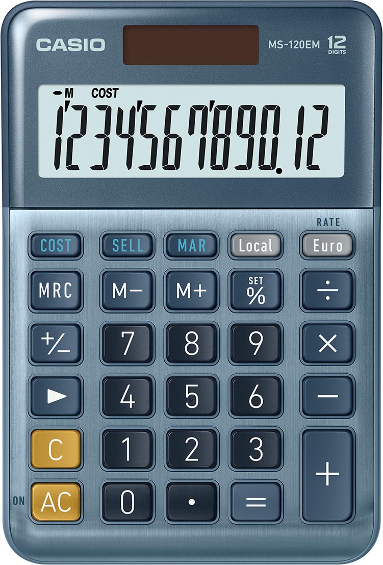 CASIO BUREAUREKENM MS120EM