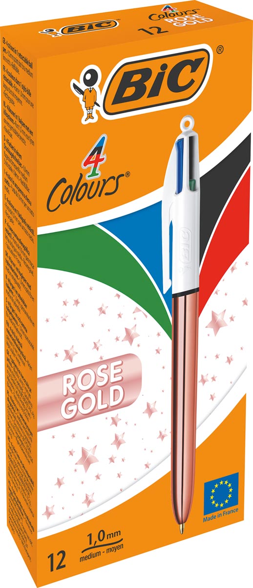 BP 4COLOUR SHINE ROSE GOUD 12X
