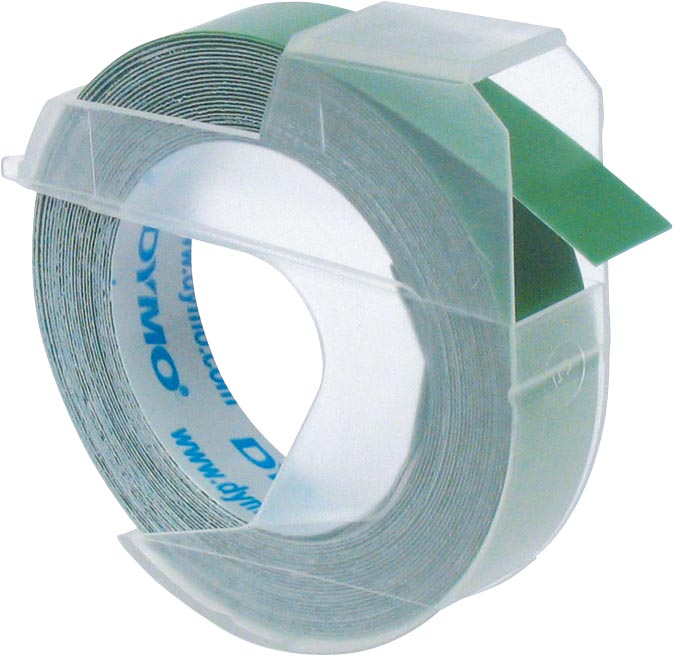 DYMO TAPE OMEGA 9MM GROEN