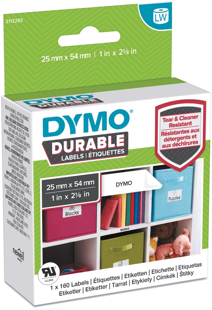 DYMO ETIKET LW 25X54MM 160X