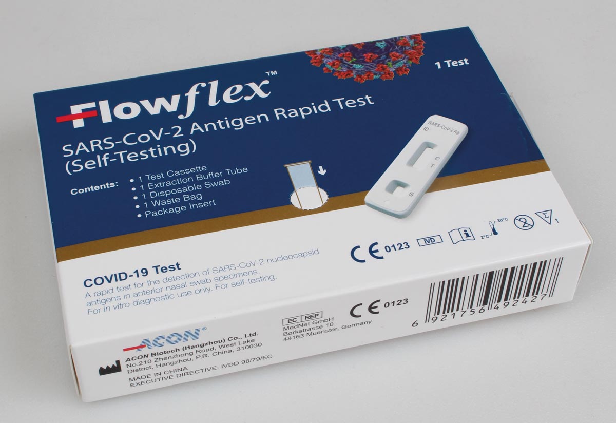 FLOW FLEX CORONA ZELFTEST | Kwarto.be