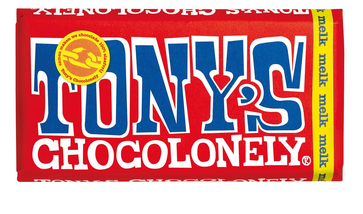 TONY'S CHOCOLONELY 180G MELK