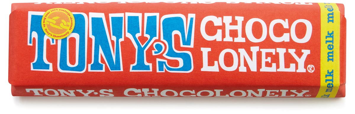 TONY'S CHOCOLONELY 50G MELK