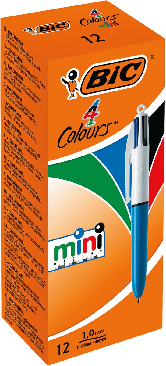 4 COLOURS MINI BALPEN