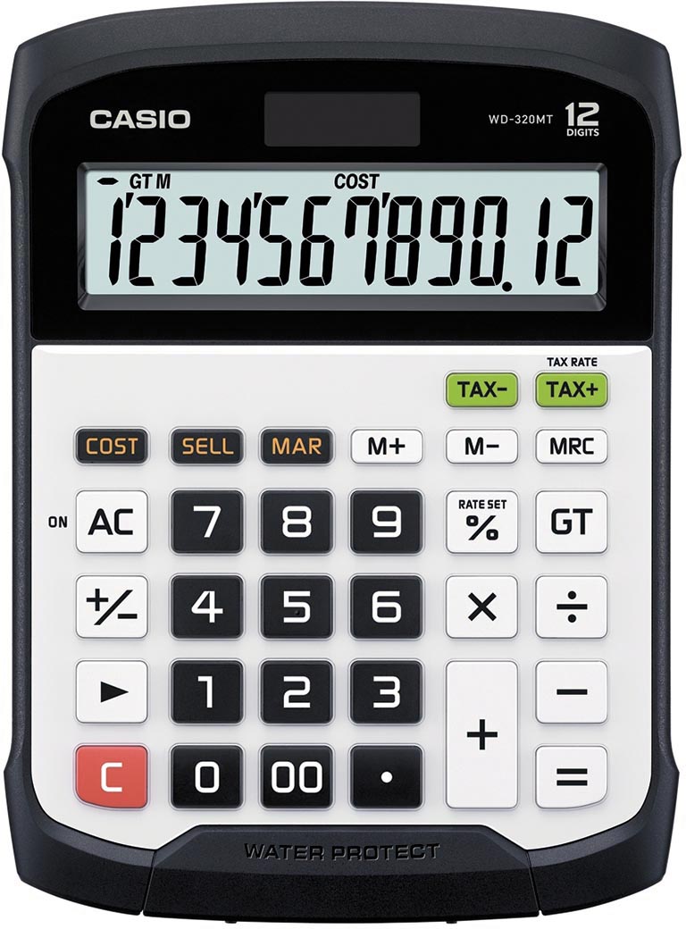 CASIO BUREAUREKENMACH WD320MT
