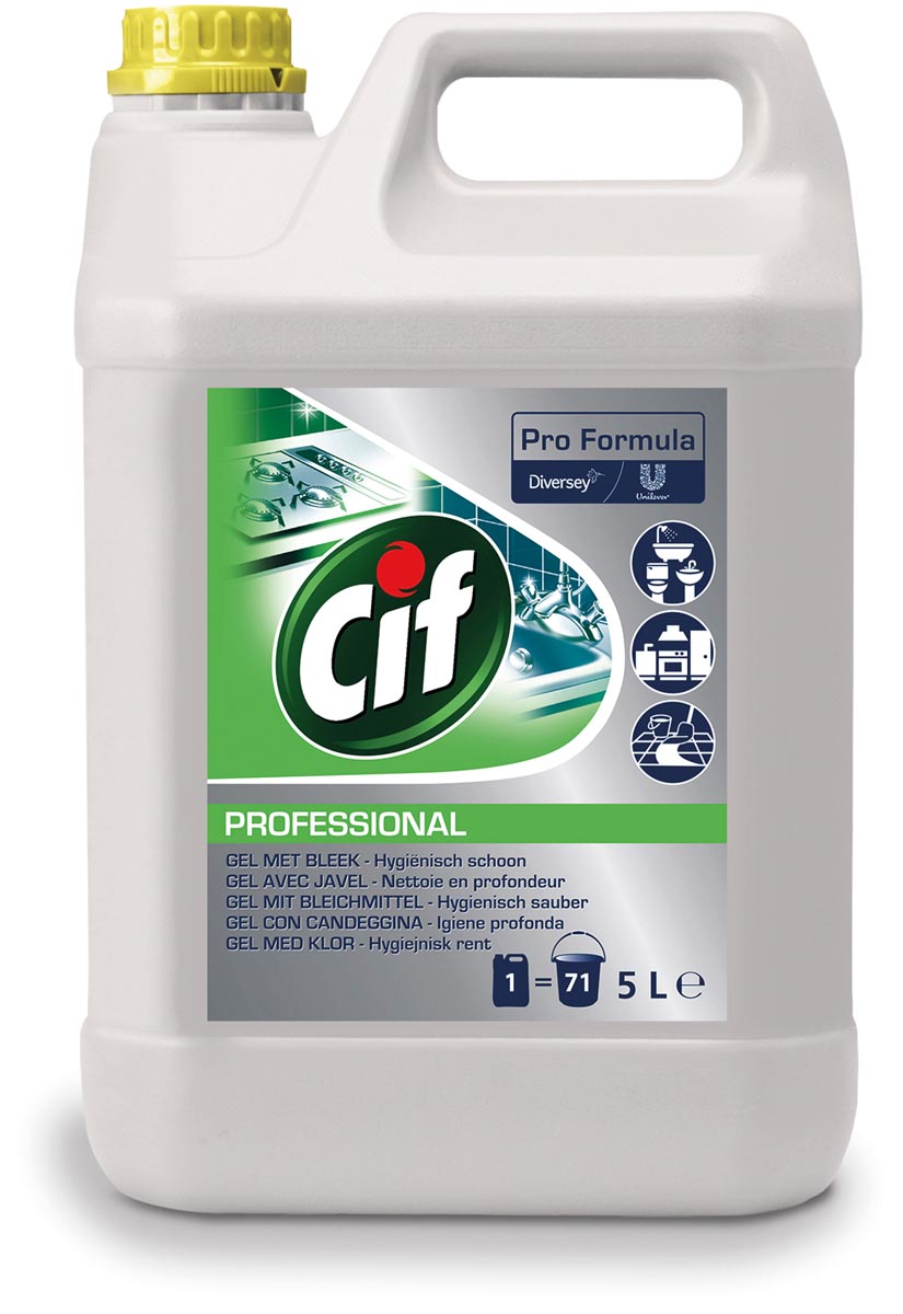 CIF PRO GEL BLEEKMIDDEL 5L