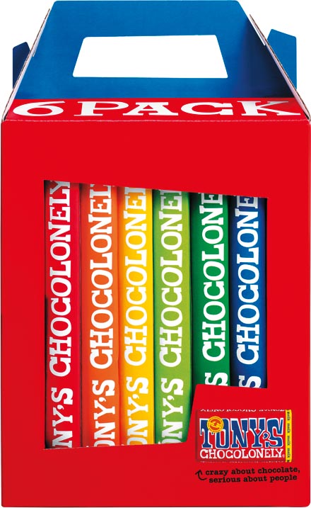 TONY'S CHOCOLONELY 180G 6ST