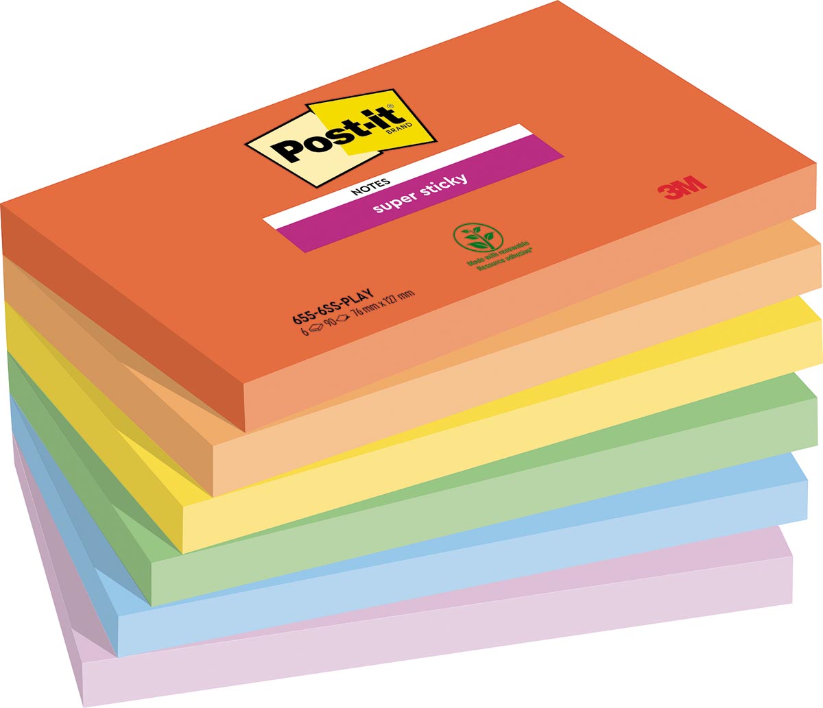 SS NOTES PLAYFUL 90V 76X127 6X