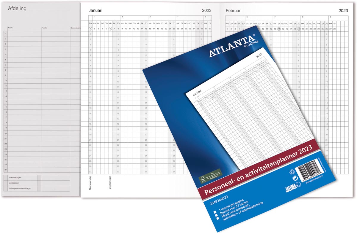 ATLANTA PERSONEELSPLANNER 2023
