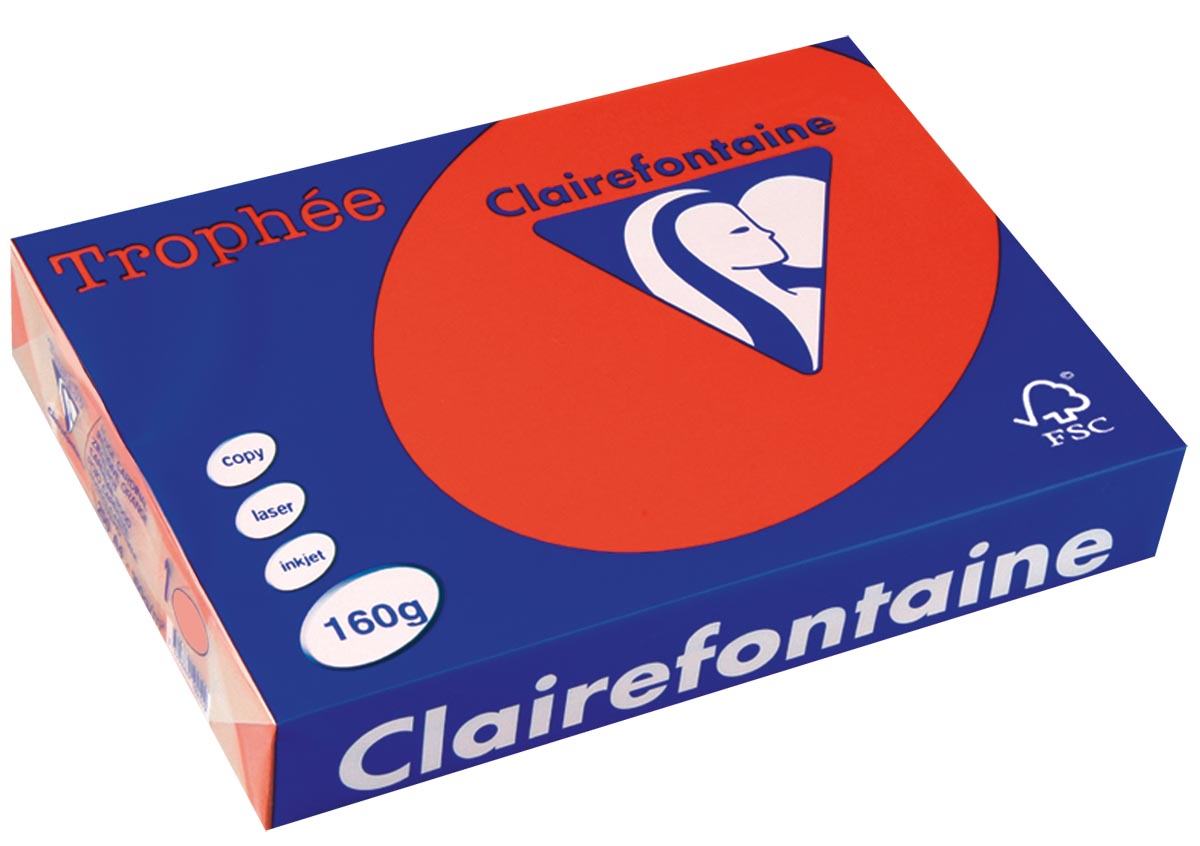 TROPHEE A4 160G 250V KORAALRD