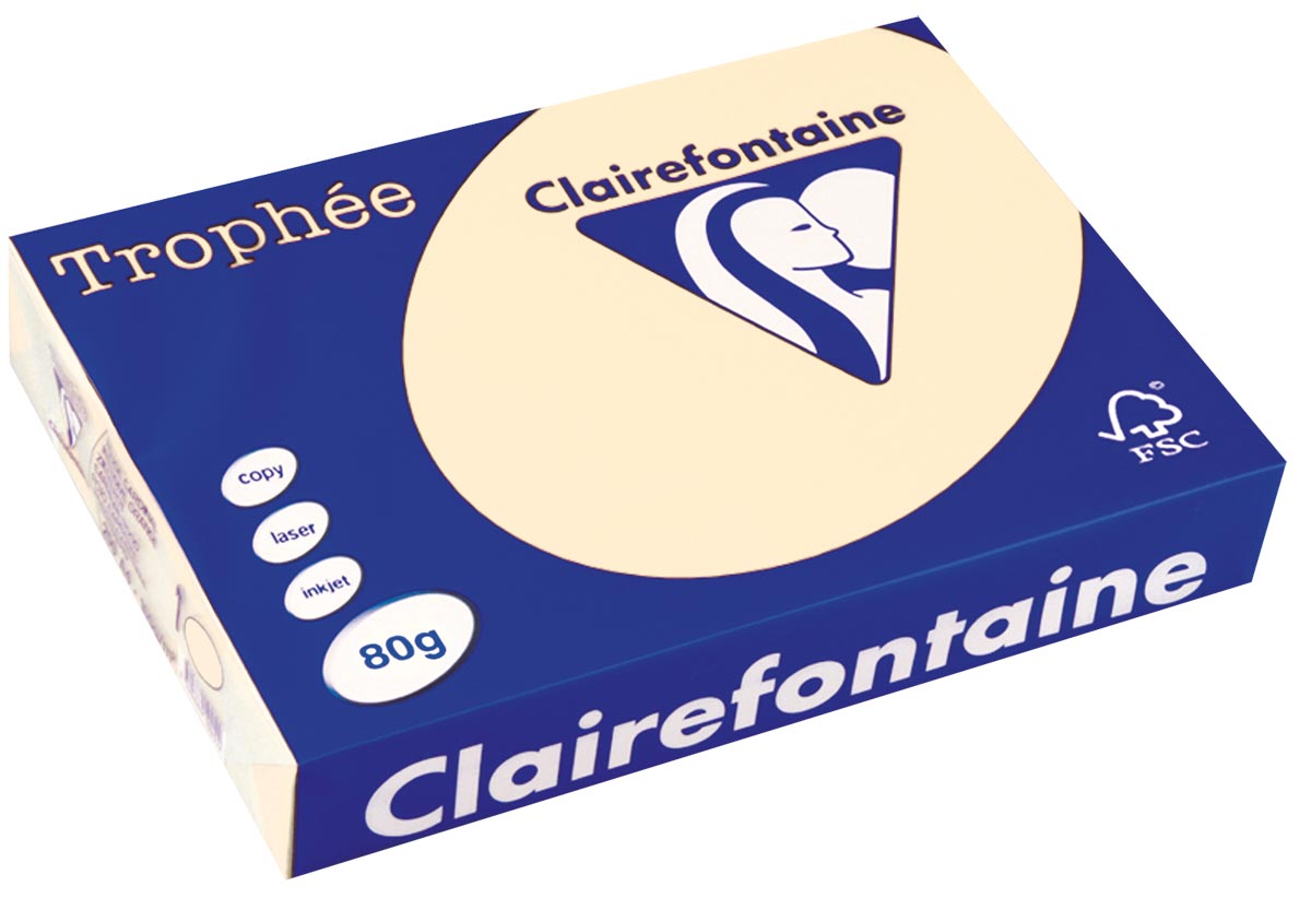 TROPHEE A4 80G 500V CREME 1871PC