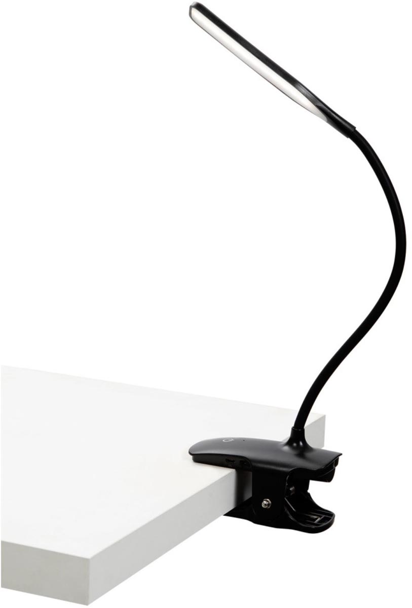ALBA LED BUREAULAMP CLIP ZW