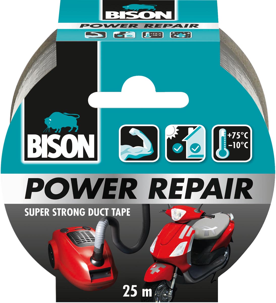BISON TAPE POWER REPAIR 25M GR