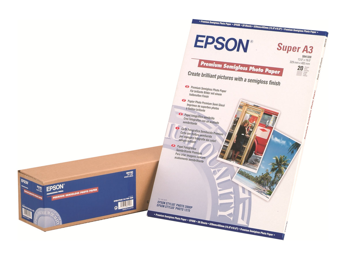 EPSON S041393 Premium semigloss photo paper inktjet 160g/m2