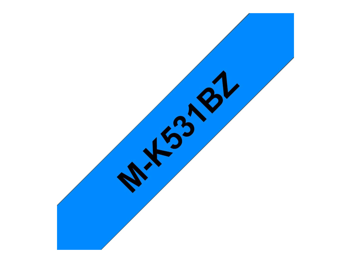 BROTHER P-Touch MK-531 black on blue 12mm