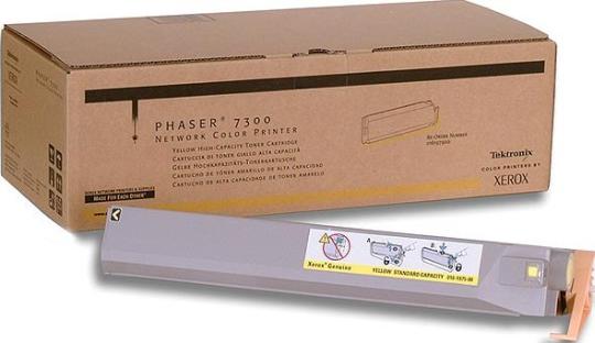 XEROX Phaser 7300 toner cartridge yellow high capacity 15.00