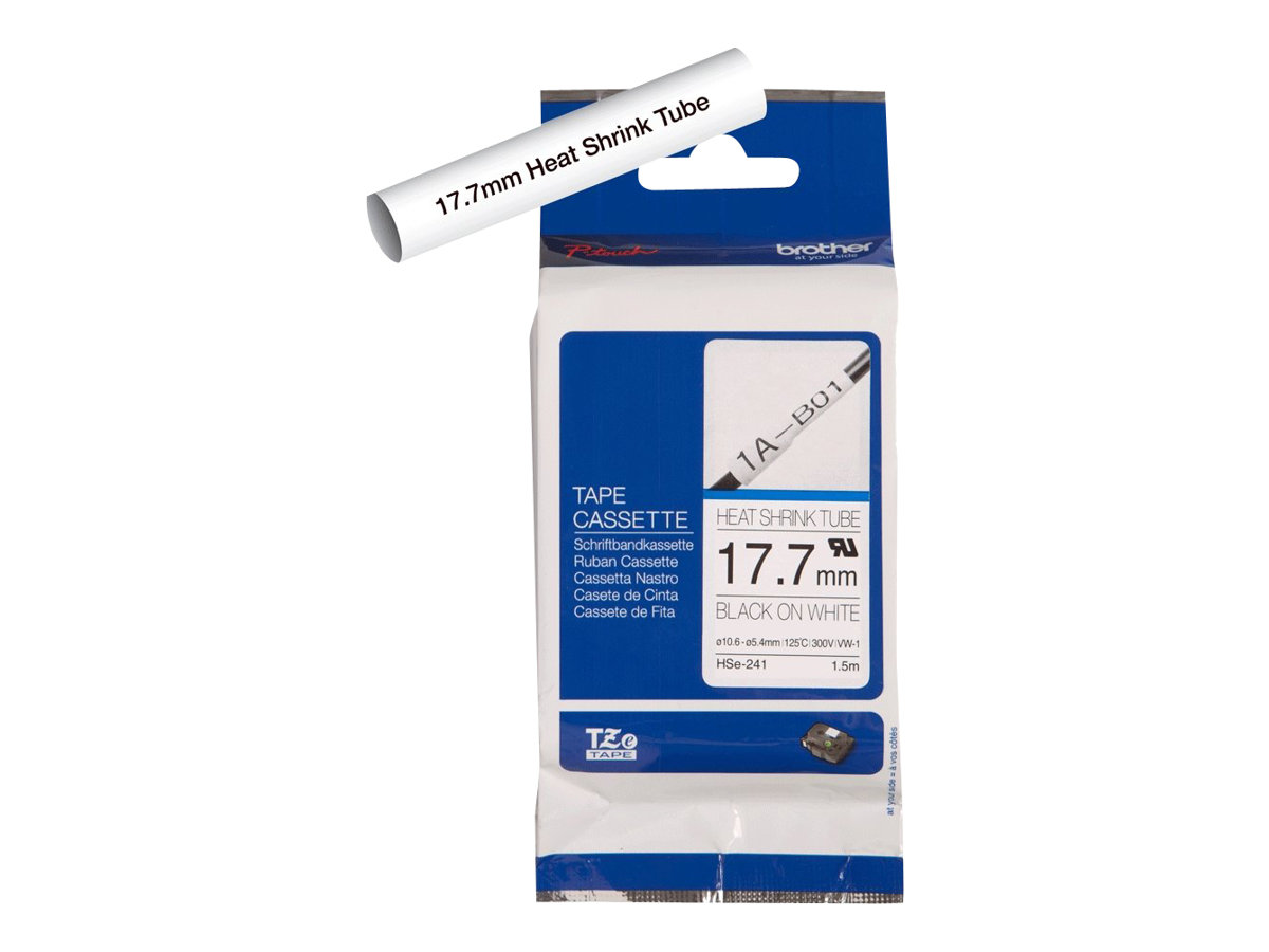 BROTHER Rubans thermo retractable, 1,7mm de large, 1.5m de l