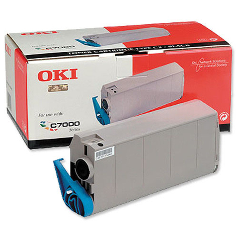 OKI C7100  C7300  C7350  C7500 tonercartridge zwart standard