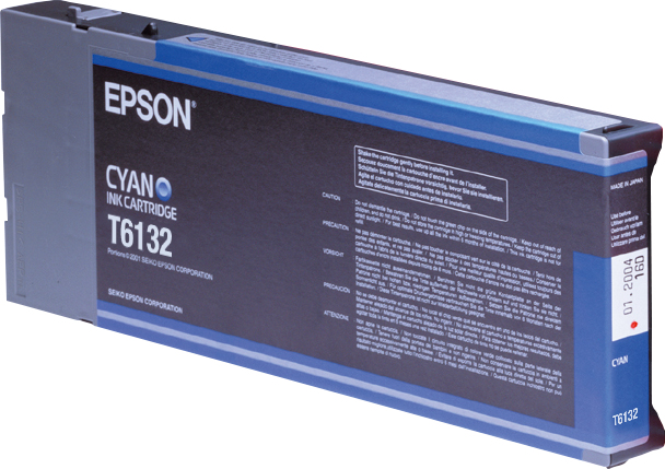 EPSON T6132 inktcartridge cyaan standard capacity 110ml 1-pa