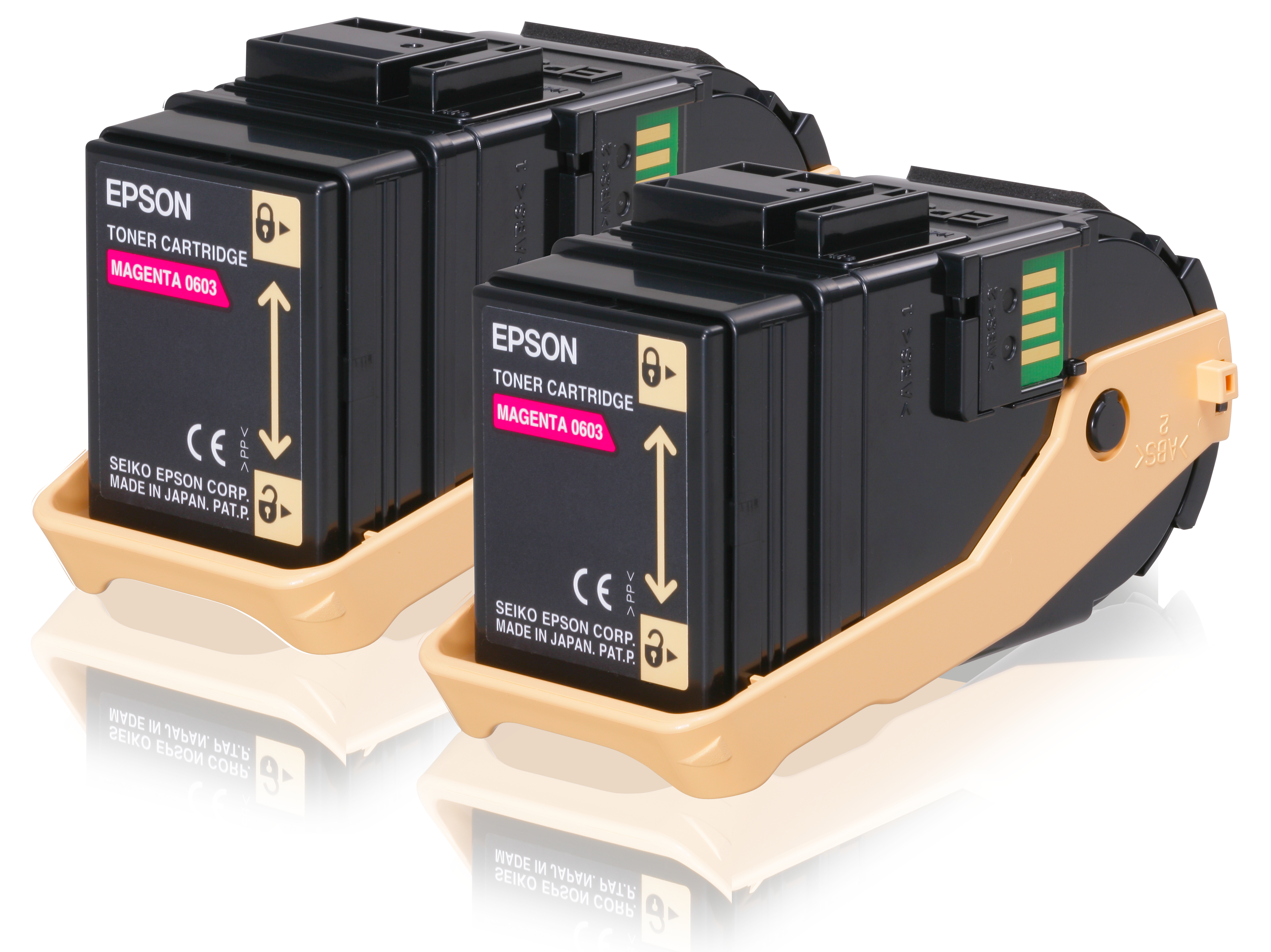 EPSON AL-C9300N tonercartridge magenta standard capacity 2 x