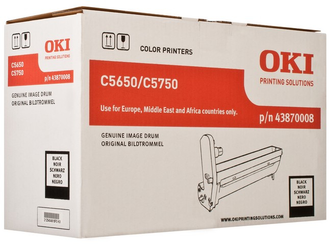 OKI C5650, C5750 drum zwart standard capacity 20.000 pagina