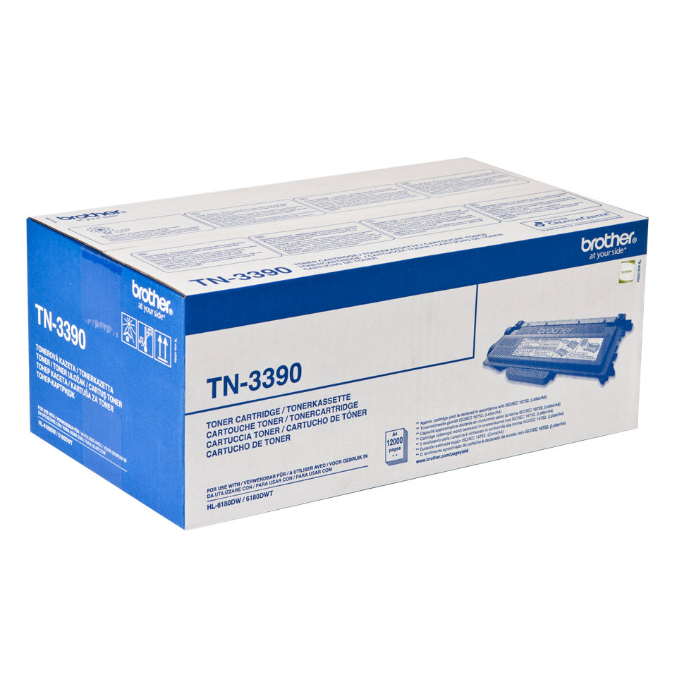 BROTHER TN3390 HL-6100 toner zwart extra high capacity 12.00