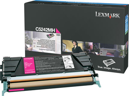 LEXMARK C524 tonercartridge magenta high yield 5.000 pagina