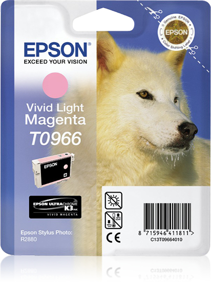 EPSON T0966 inktcartridge vivid licht magenta standard capac